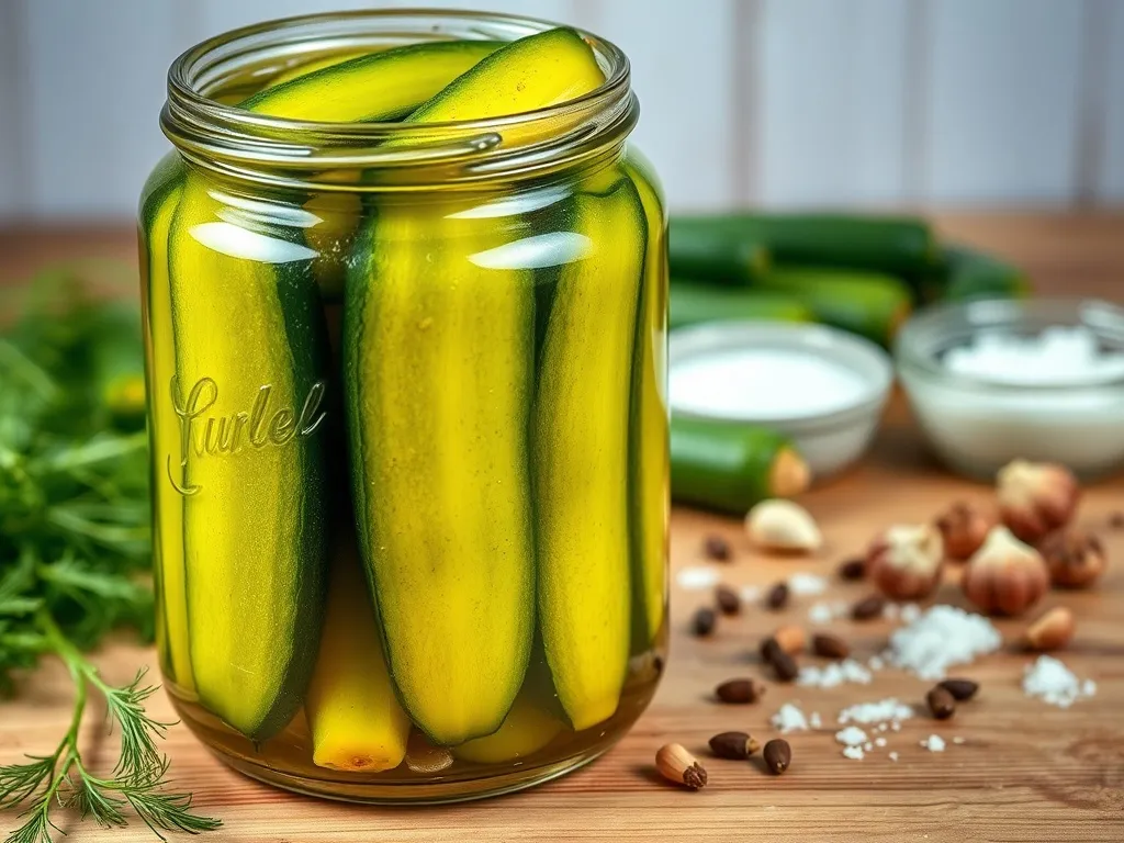 Kiszona cukinia przepis: jak przygotować idealną kiszonkę?