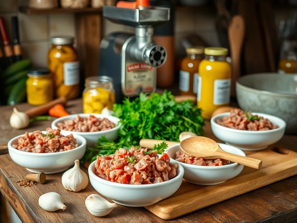 Przepis na kiełbasę swojską: jak przygotować 10 kg pyszności?